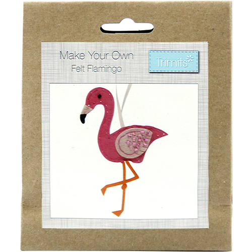 Trimits Kits - Felt Flamingo