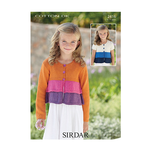 Cotton DK Cardigans 2416