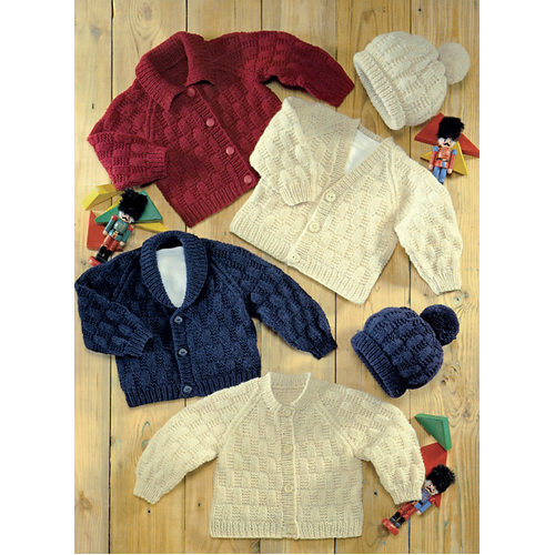 3956 Sirdar Cardigans and Hats Knitting Pattern