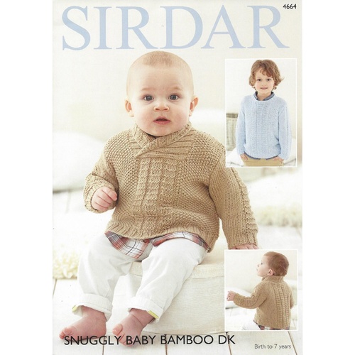 Snuggly Baby Bamboo DK Sweaters 4664