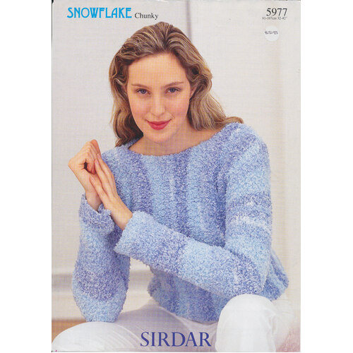 Sirdar Snowflake Chunky Sweater 5977