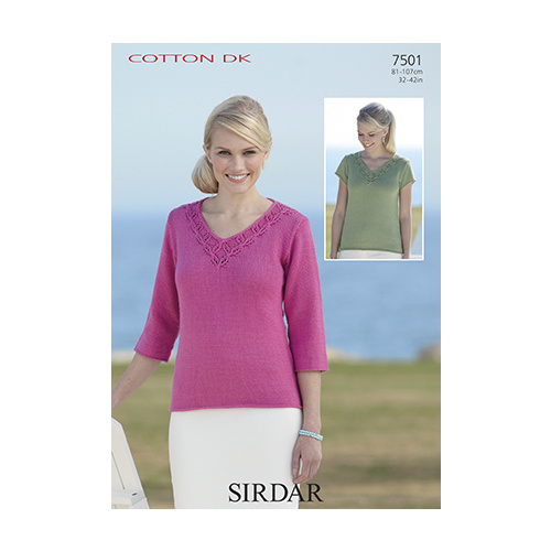 Cotton DK Sweaters 7501