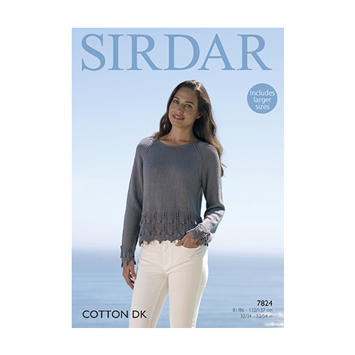 Cotton DK Sweater 7824