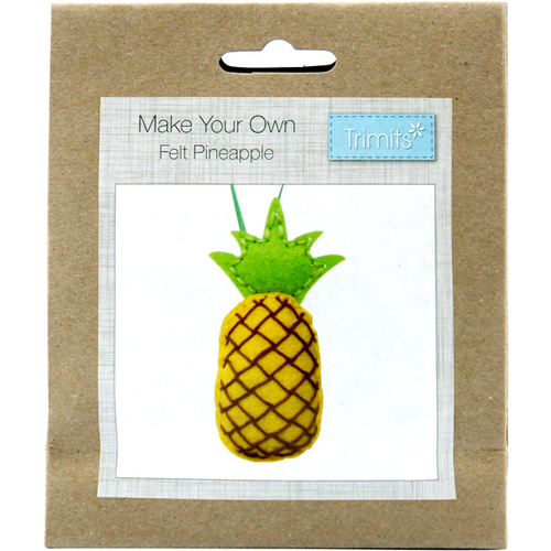 Trimits Kits - Felt Pineapple