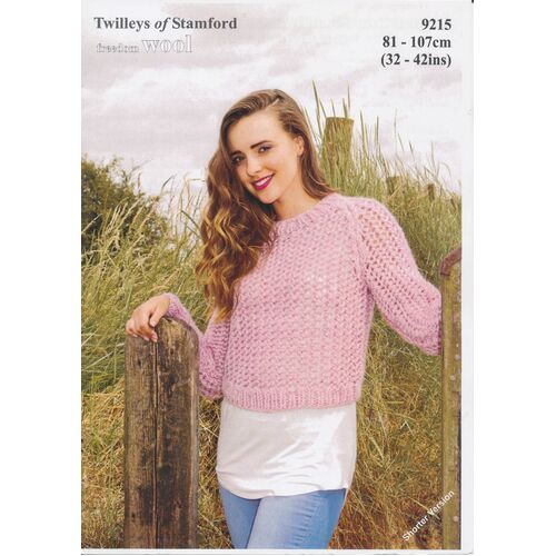 Twilleys Freedom Crop Mesh Sweater 9215