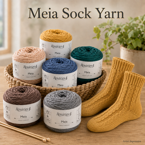 Meia Sock Yarn 4 Ply