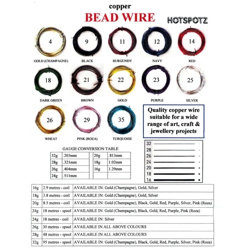 Craft & Jewellery Quality Bead Wire