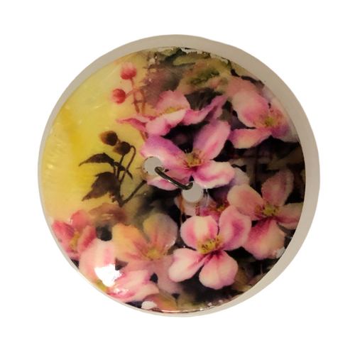 Button - 50mm Violets