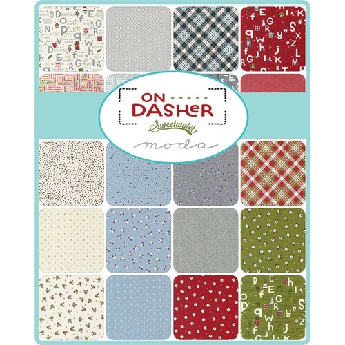On Dasher Sweetwater Christmas Fabric Collection