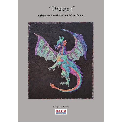 Dragon Appliqué Pattern — Batik Australia