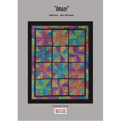 Amaze — Quilt Pattern by Batik Australia