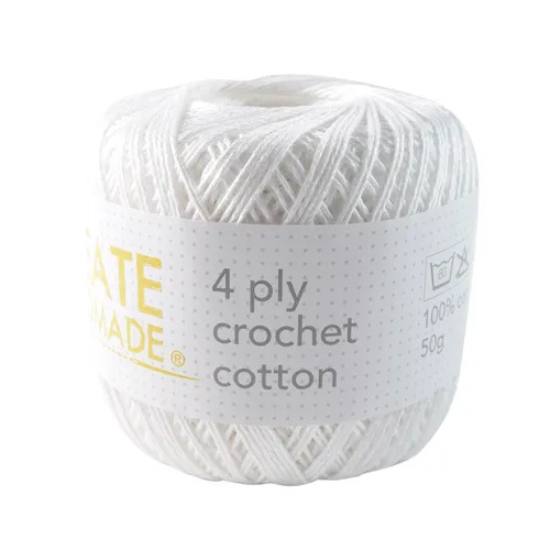 Create Handmade 4 Ply Crochet Cotton