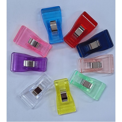Fabric Quilt Clips - Pack of 10
