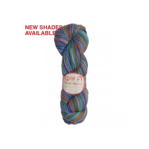 Misti Alpaca Hand Paint Sock 4 Ply 74