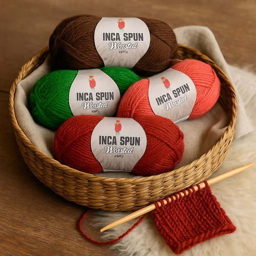 Alpaca Yarns Inca Spun Worsted 10 Ply