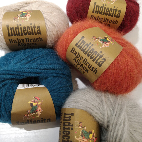 Alpaca Yarns Indiecita Baby Brushed Alpaca 14 Ply
