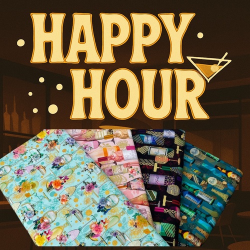 Happy Hour Fabric Collection by Robert Kaufman