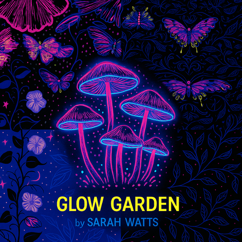 Glow Garden Fabric Collection by Sarah Watts