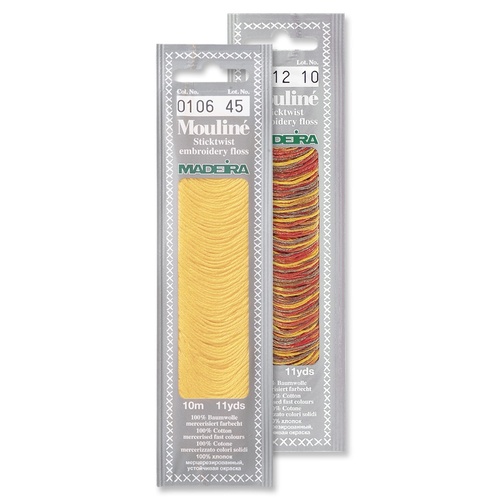 Madeira Mouline Six Strand Embroidery Cotton Floss