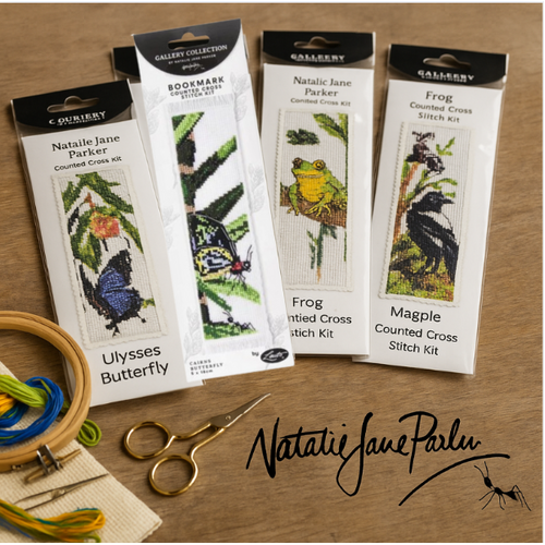 Natalie Jane Parker Counted Cross Stitch Bookmark Kits