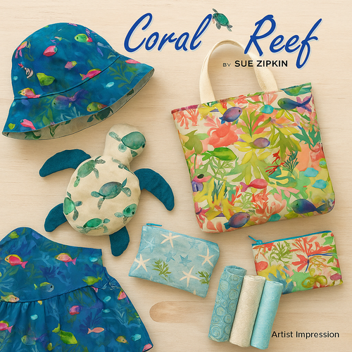 Coral Reef Fabric Collection