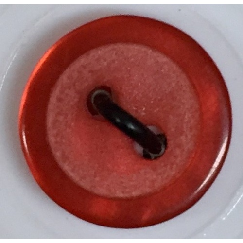 Button - 11mm Red