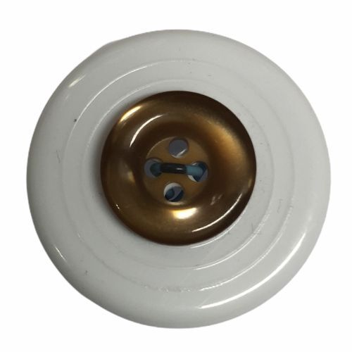 Button - 15mm Caramel