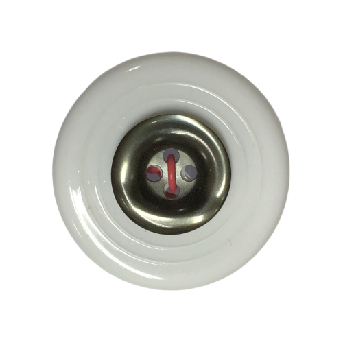 Button - 15mm Charcoal