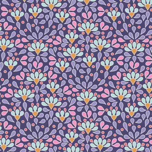 Cotton Beach - 100332 - Sea Anemone Blue