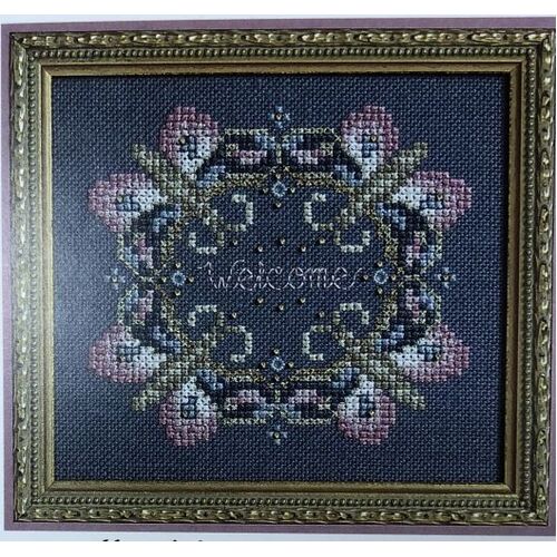 Butterfly Welcome Cross Stitch Chart JNOT8 - Designed by Just Nan