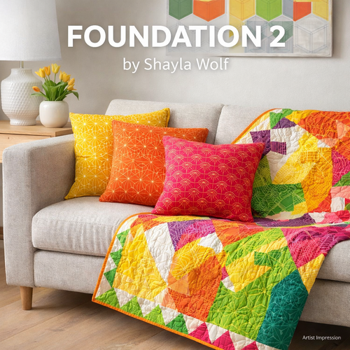 FOUNDATION 2 Fabric Collection by Shayla Wolf