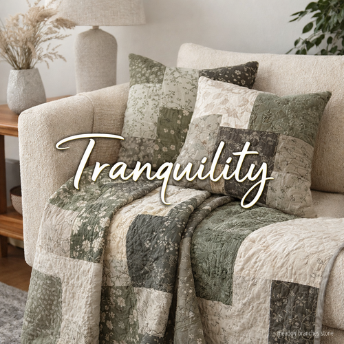 TRANQUILITY fabric collection by Nicole Ruiz