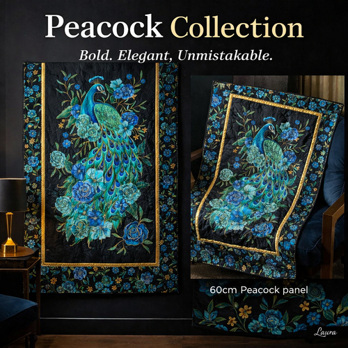Peacock Fabric Collection
