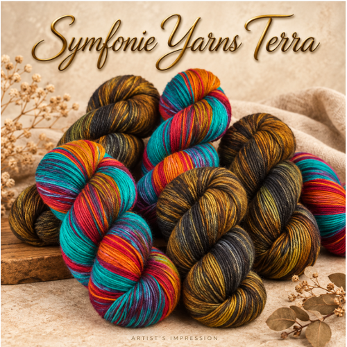 Symfonie Yarns Terra 4 Ply Sock Yarn