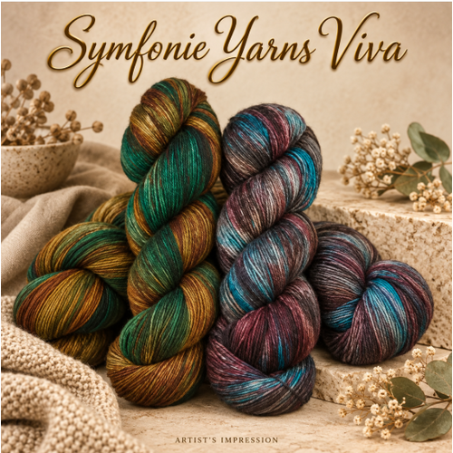 Symfonie Yarns Viva 8 Ply Merino Yarn