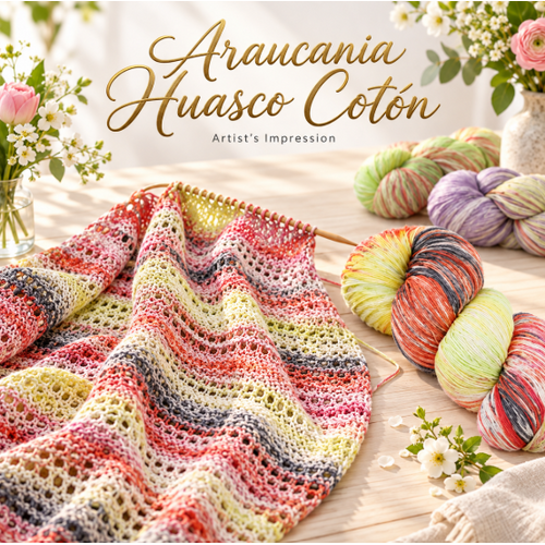 Araucania Huasco Cotón 4 Ply Cotton Yarn