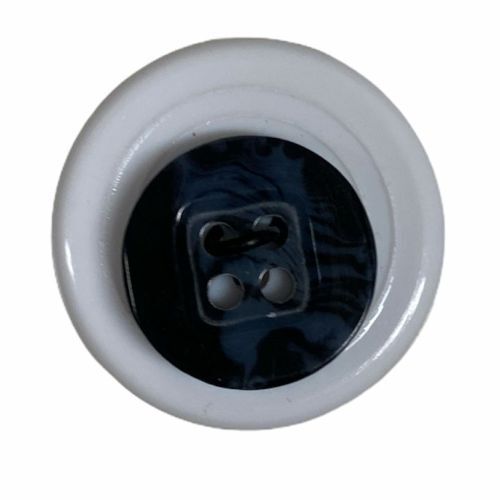 Button - 15mm Black