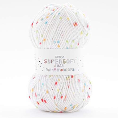 SuperSoft Aran Rainbow Drops 10 Ply