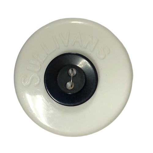 Button - 14mm Navy Blue