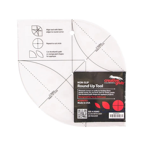 Creative Grids Non-Slip Round Up Tool