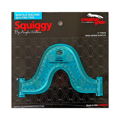 Creative Grids Non-Slip Machine Quilting Tool - Squiggy