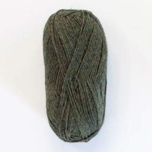 Inca Spun Heritage Sock Yarn 4 Ply 2222 Green Melange