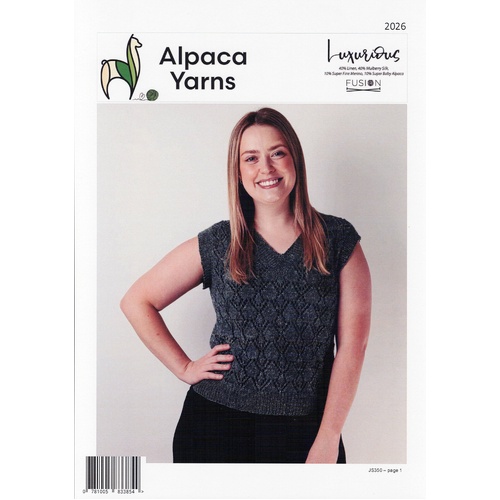 Luxurious Fusion Lacy V Neck Vest 2028