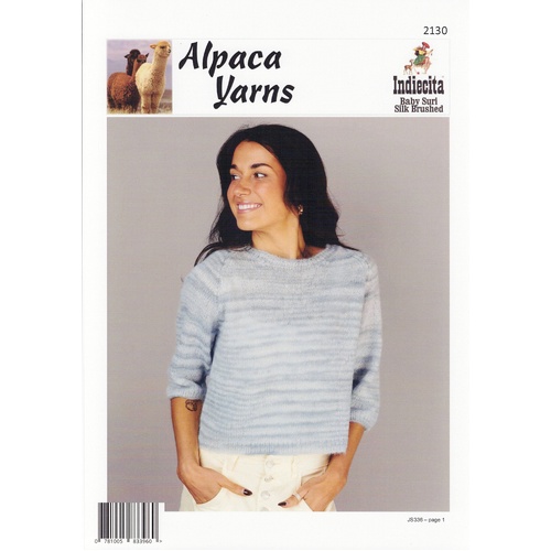 Baby Suri Silk Brushed Boxy Sweater 2130