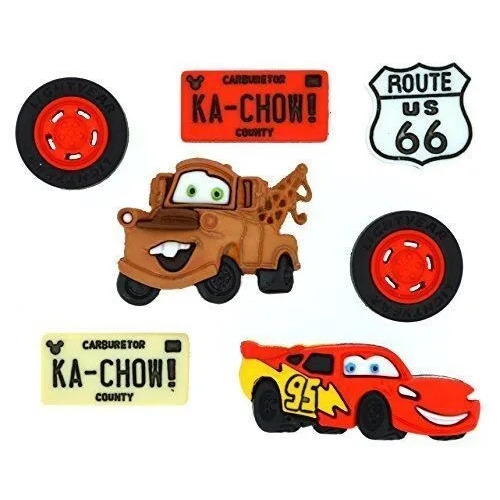 Button - Cars #7719