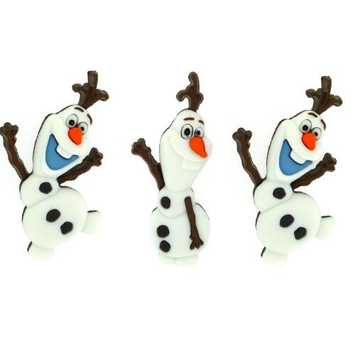 Button - Frozen - Olaf #7750