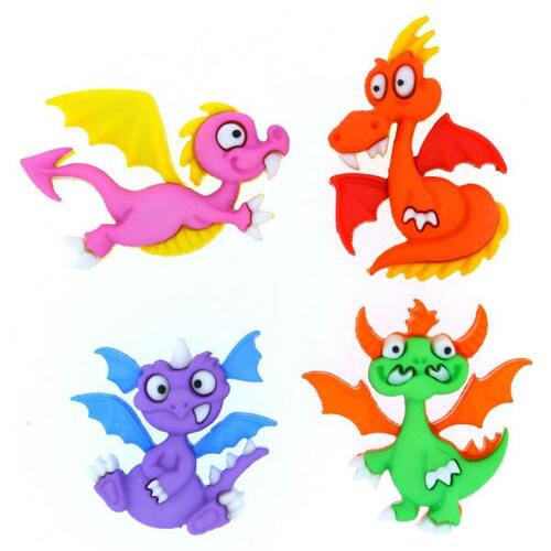 Button - Dragon Tale 8299