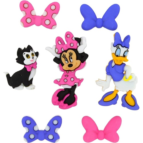 Button - Minnie Bowtique #8814