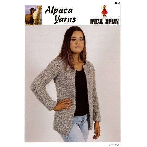 Alpaca Yarns Cozee - Cosy Cardigan 2903