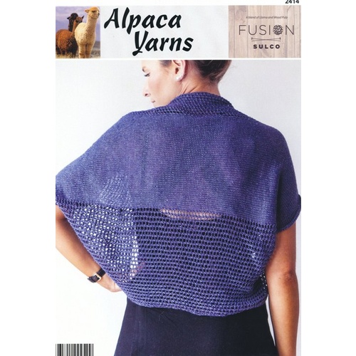 JS034 - Fusion Sulco 3 Ply Lady Shrug 2414